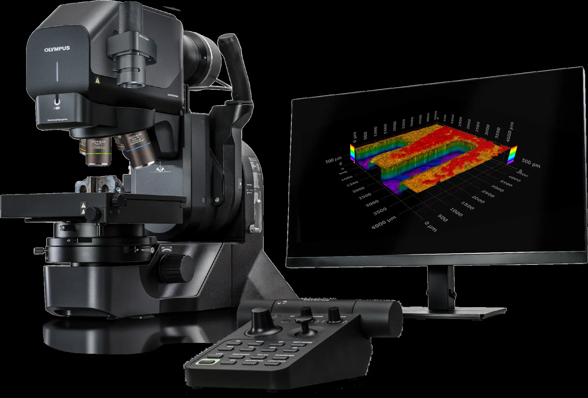 The DSX2000 fully motorized digital microscope series is designed for research and quality control environments.