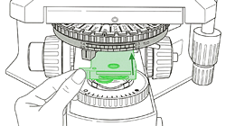 ポラライザとアナライザの調節1