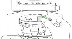 明視野観察用の顕微鏡の場合2