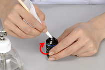 対物レンズの拭き方