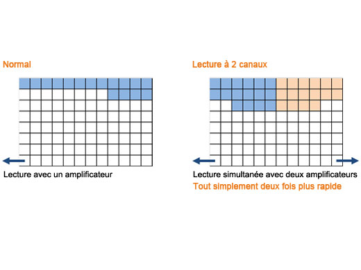 Deux fois plus rapide que les modèles traditionnels