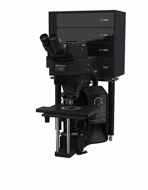 FV5000 confocal upright microscope system for eletrophysiology