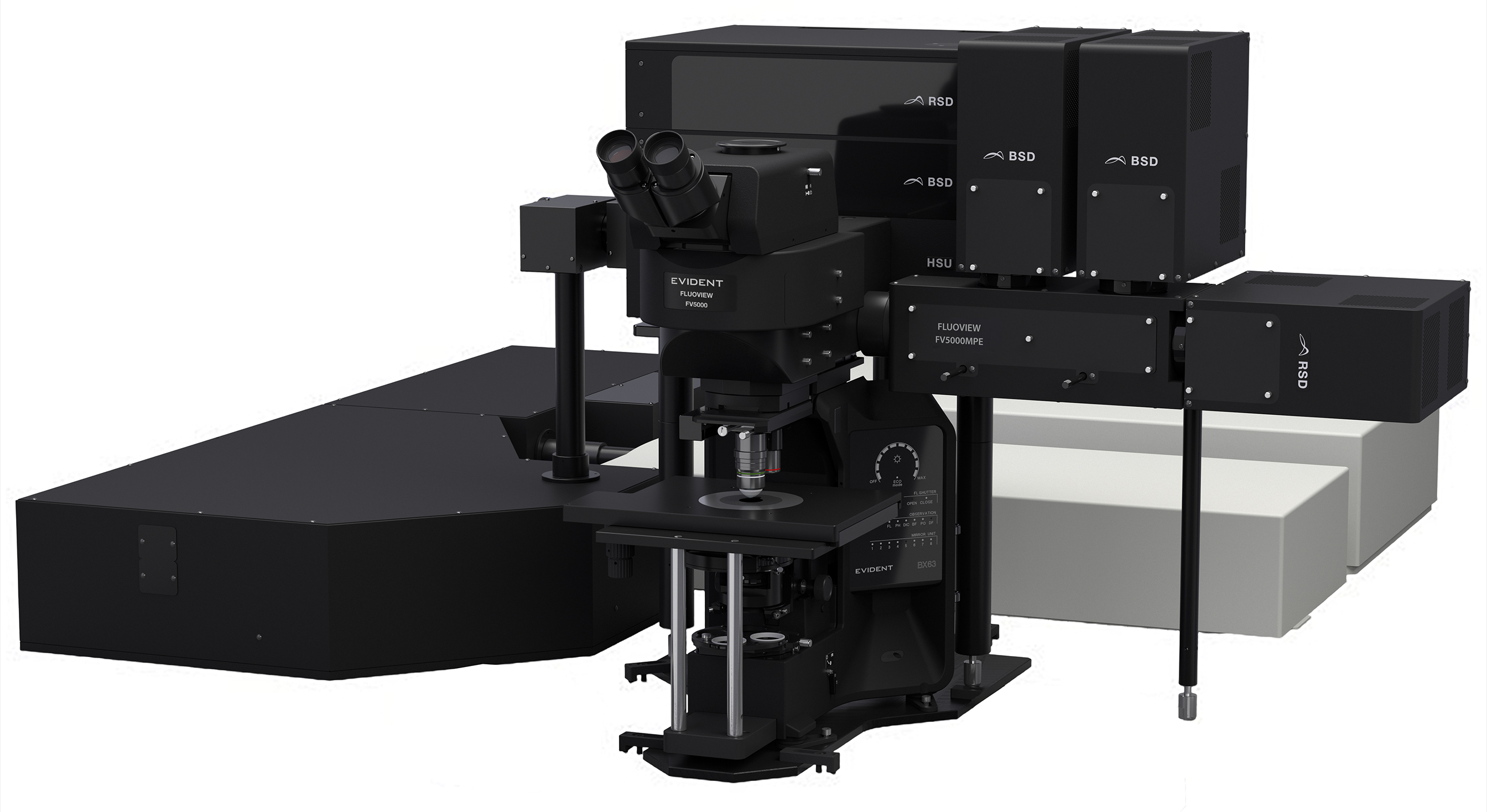 FLUOVIEW FV5000MPE upright microscope system