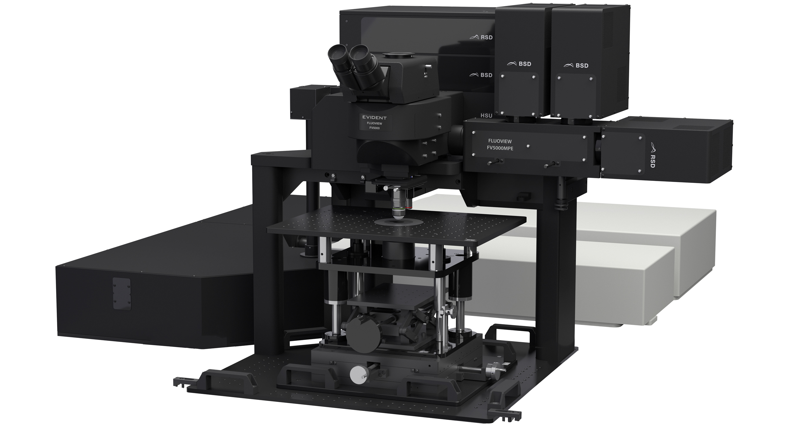 FLUOVIEW FV5000MPE gantry microscope system