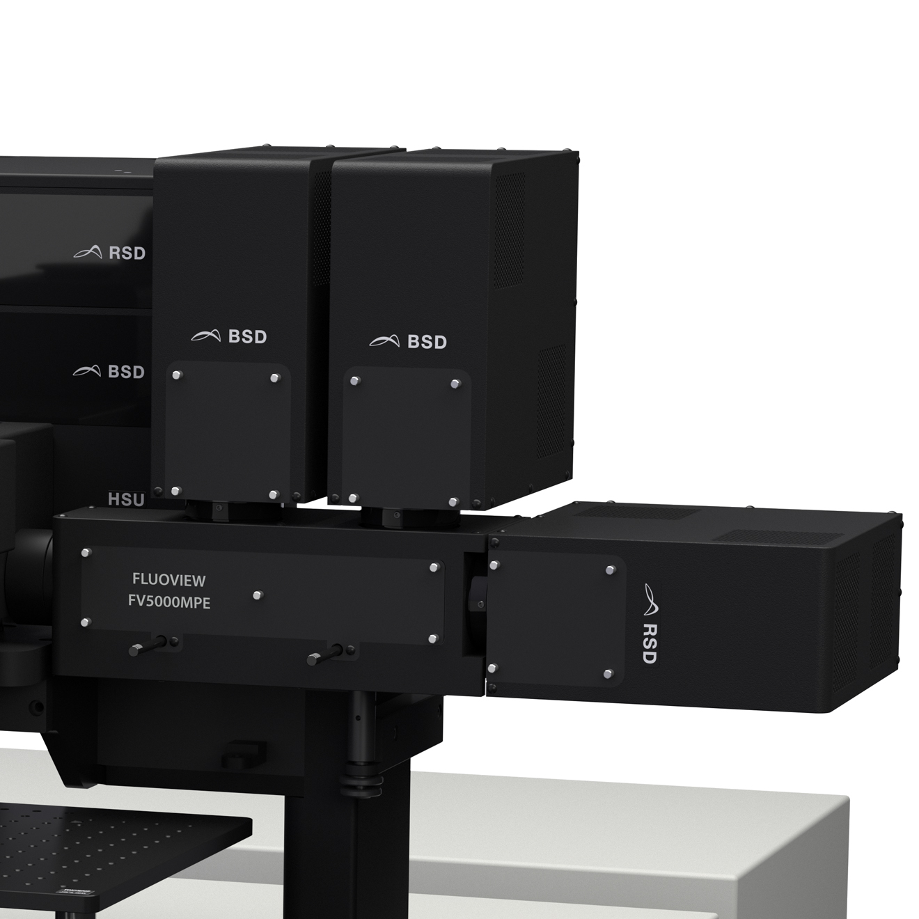 Six-channel non-descanned (NDD) module for the FLUOVIEW FV5000MPE