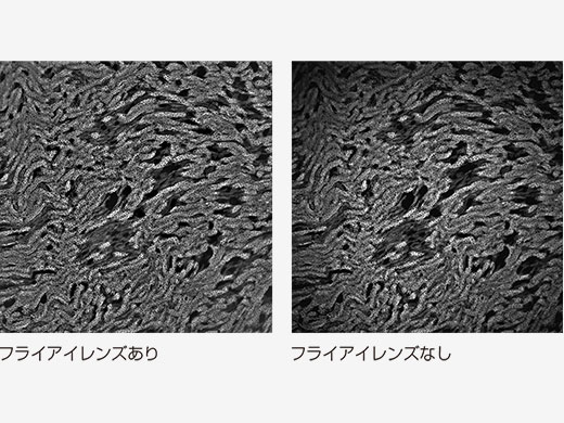 フライアイレンズで均一な照明を実現