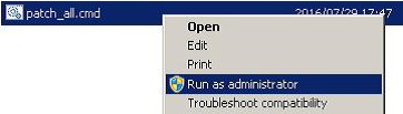 Run patch_all.cmd as an administrator