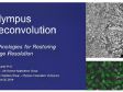 Olympus Deconvolution – Technologies for Enhancing Image Resolution