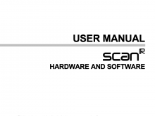 scanR Hardware Manual