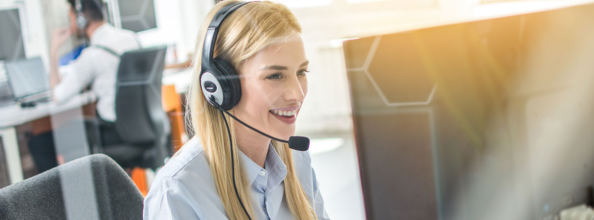 customer service page banner image