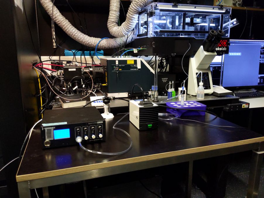 Microfluidic flow control system